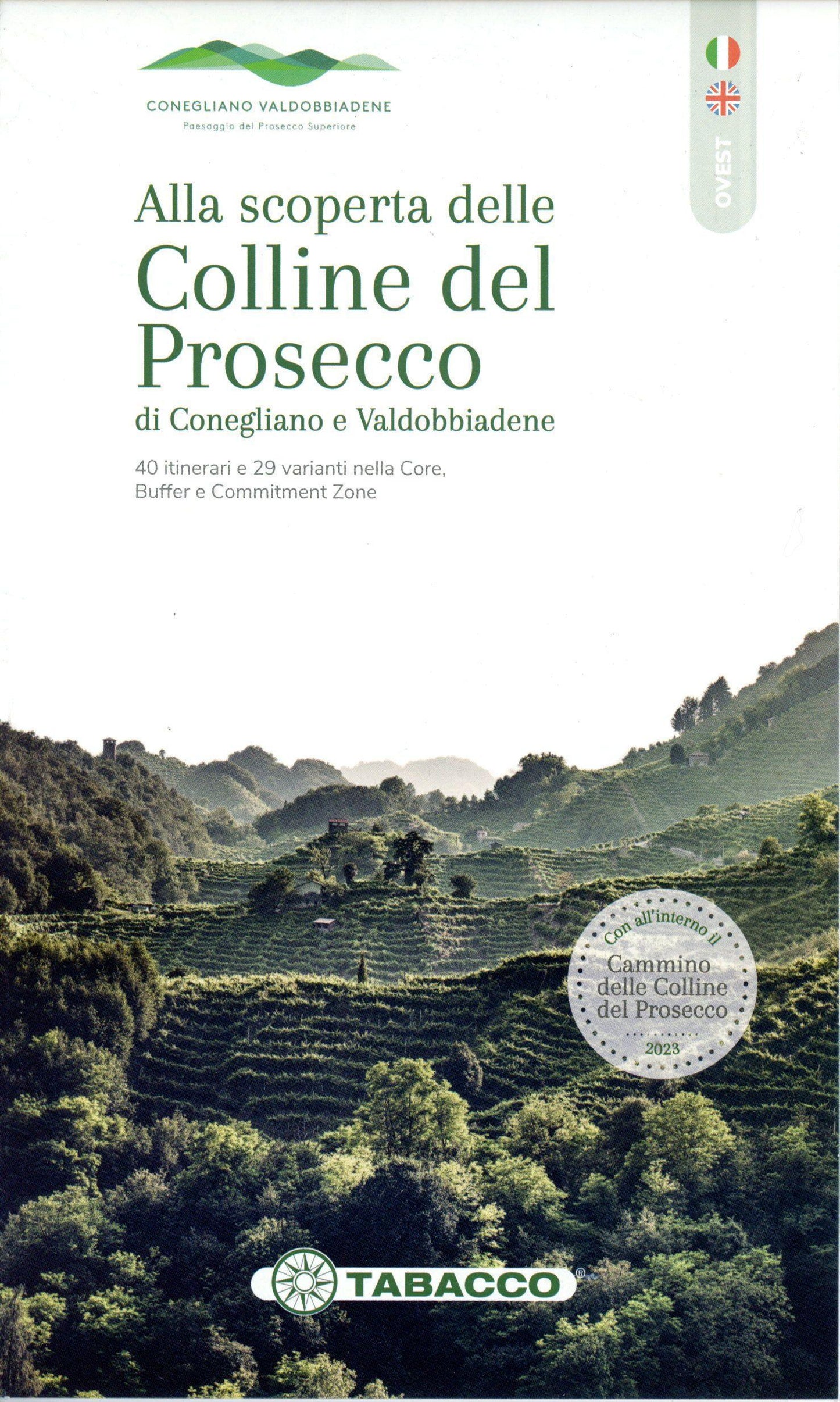 Alla scoperta delle colline del Prosecco 1:25.000