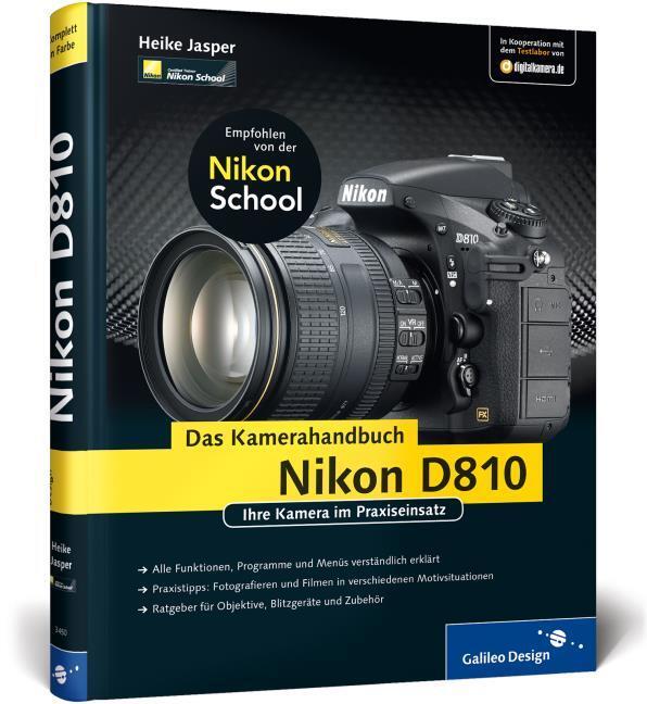 Buchcover: Nikon D810. Das Kamerahandbuch