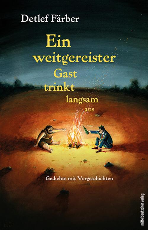 Ein weitgereister Gast trinkt langsam aus