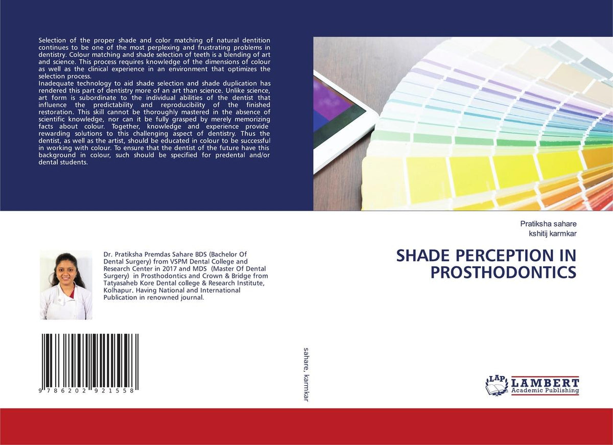 Buchcover: SHADE PERCEPTION IN PROSTHODONTICS