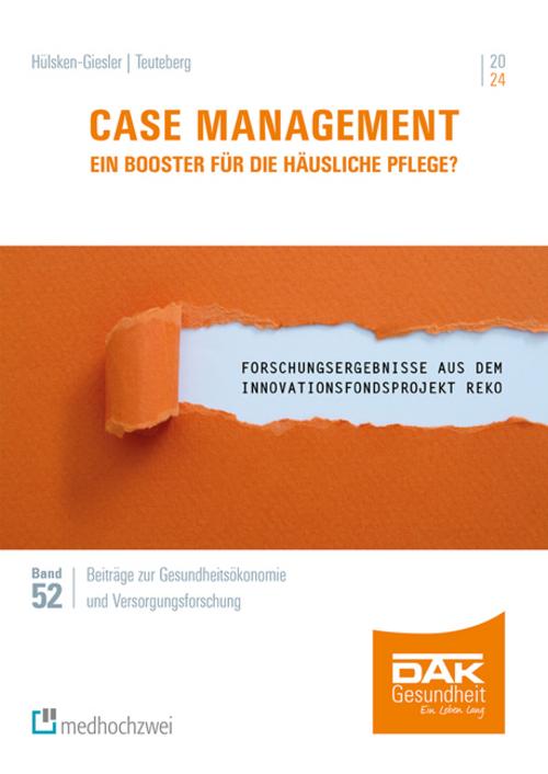 Buchcover: Case Management - Ein Booster für die häusliche Pflege?