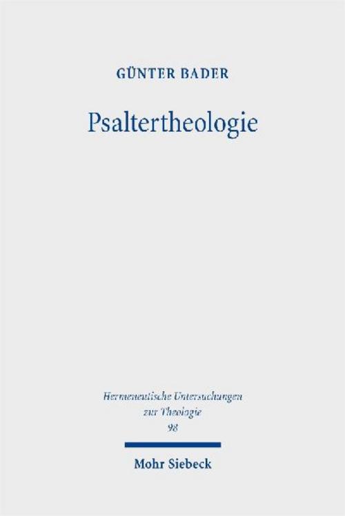 Psaltertheologie