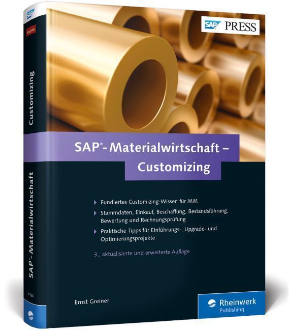 Buchcover: SAP-Materialwirtschaft - Customizing