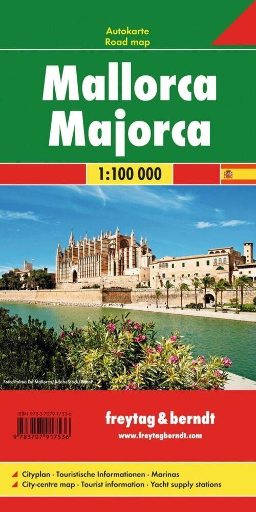 Mallorca, Planungskarte 1:100.000