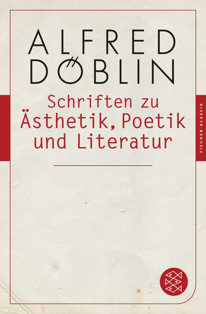 Buchcover: Schriften zu Ästhetik, Poetik und Literatur
