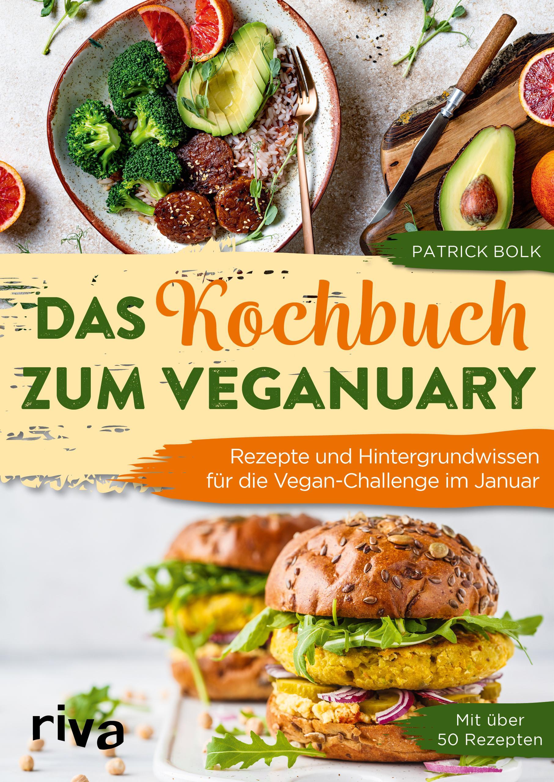 Buchcover: Das Kochbuch zum Veganuary