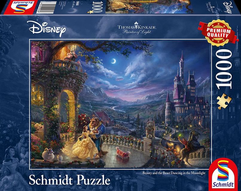 Buchcover: Disney Die Schöne und das Biest: Tanz im Mondlicht