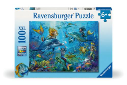 Buchcover: Kinderpuzzle 100 XXL Teile - Abenteuer unter Wasser
