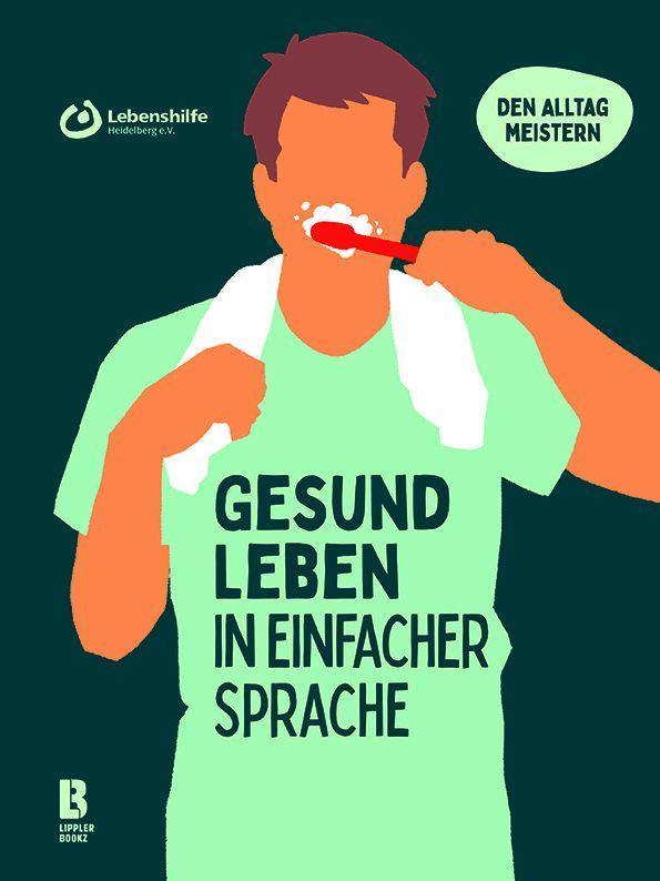 Buchcover: Gesund leben in einfacher Sprache
