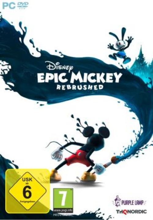 Disney Epic Mickey: Rebrushed,1 DVD-ROM
