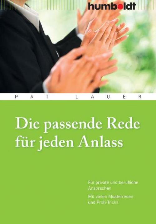 Buchcover: Die passende Rede für jeden Anlass