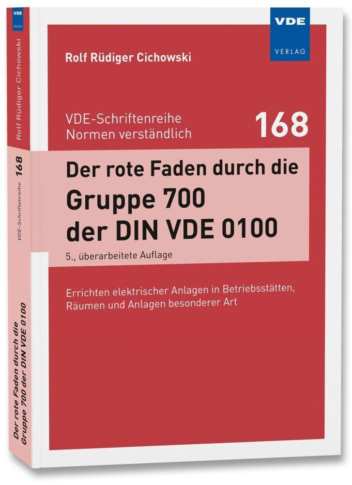 Buchcover: Der rote Faden durch die Gruppe 700 der DIN VDE 0100