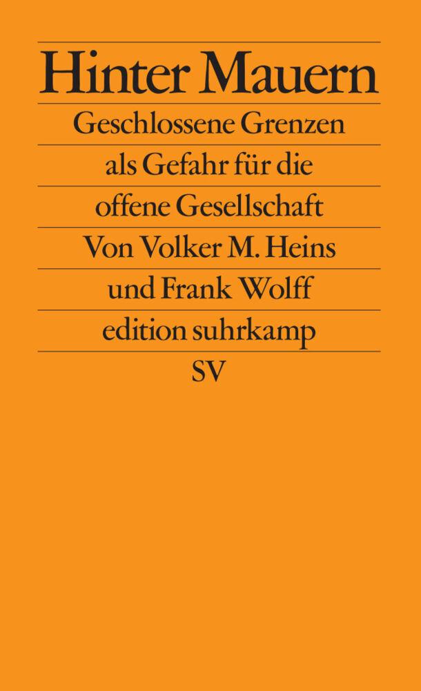 Buchcover: Hinter Mauern
