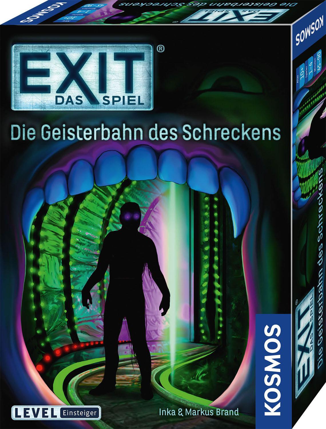 Buchcover: EXIT® - Das Spiel: Die Geisterbahn des Schreckens