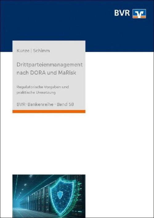 Buchcover: Drittparteienmanagement nach DORA und MaRisk