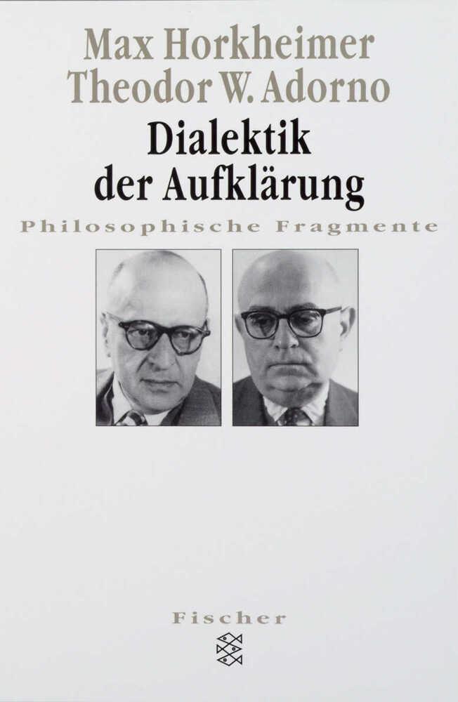 Buchcover: Dialektik der Aufklärung