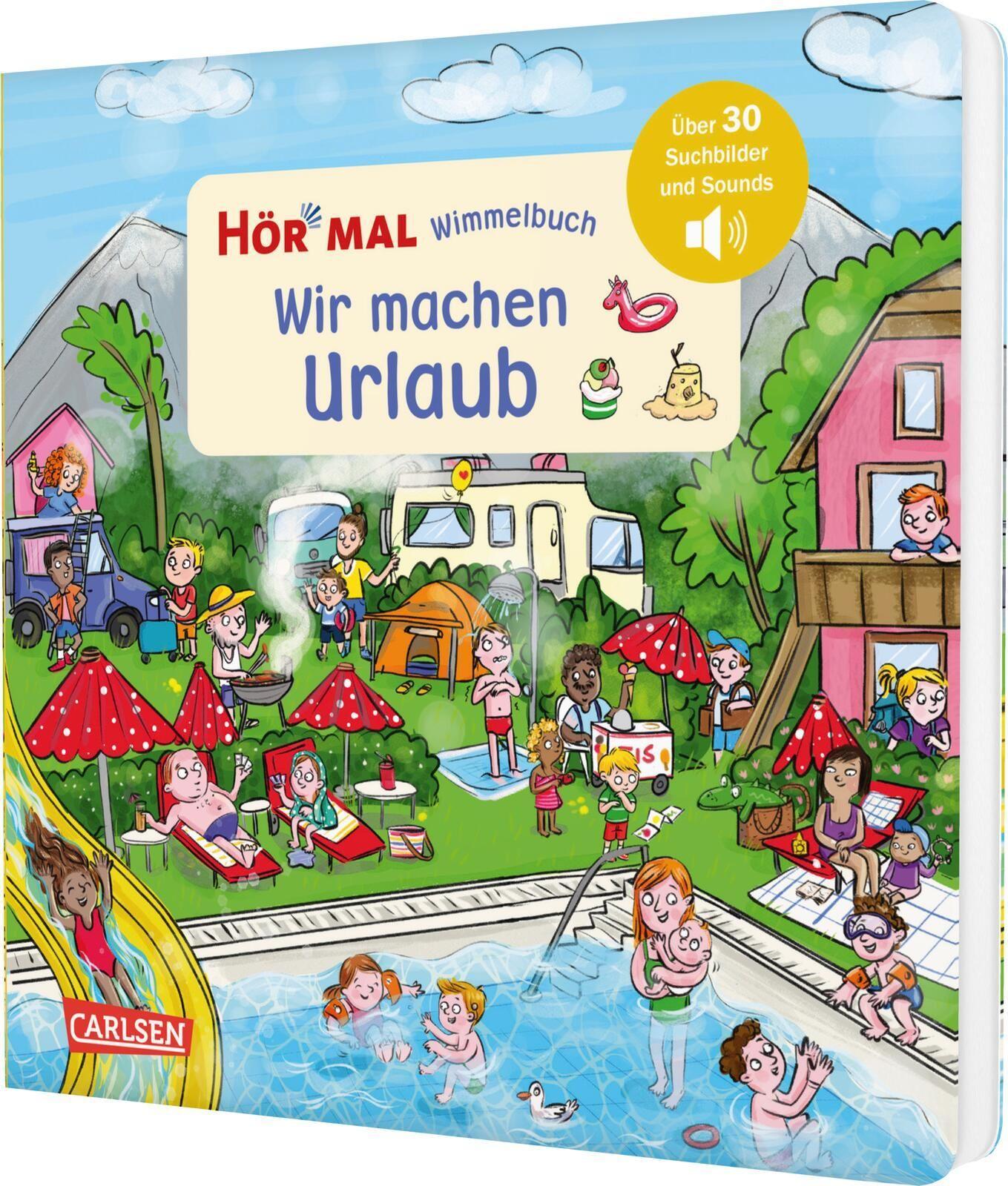 Bollin, Enni/Hör mal (Soundbuch): Wimmelbuch: Wir machen Urlaub