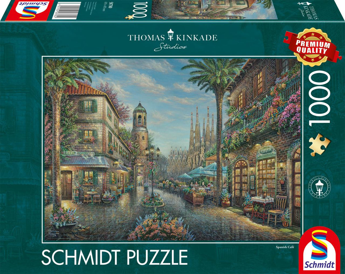 Buchcover: Thomas Kinkade Studios: Spanisches Straßencafé