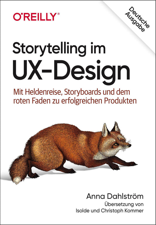 Buchcover: Storytelling im UX-Design