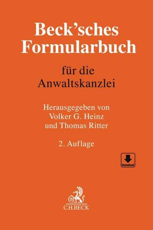 Beck'sches Formularbuch für die Anwaltskanzlei