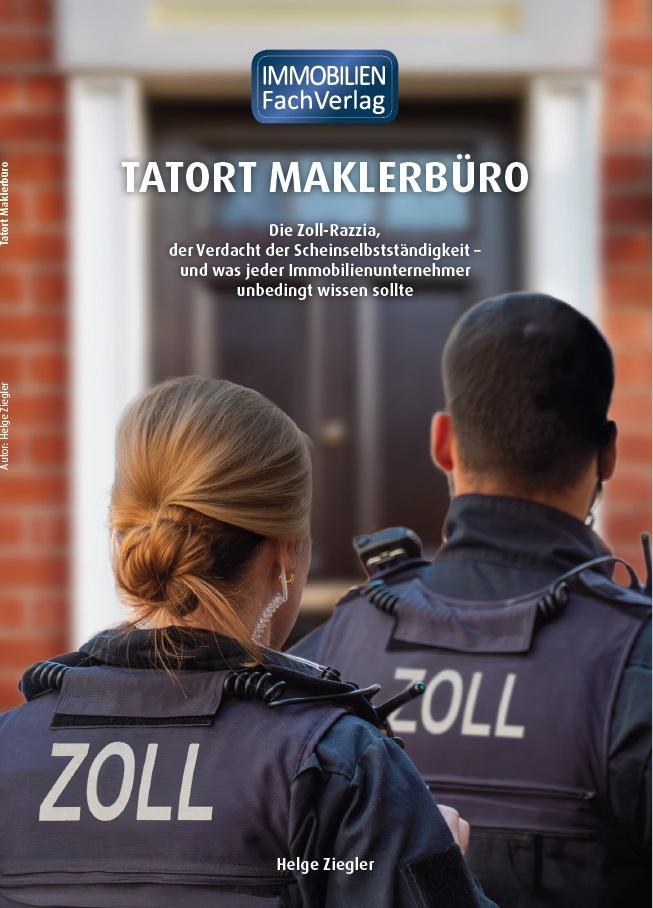Buchcover: Tatort Maklerbüro