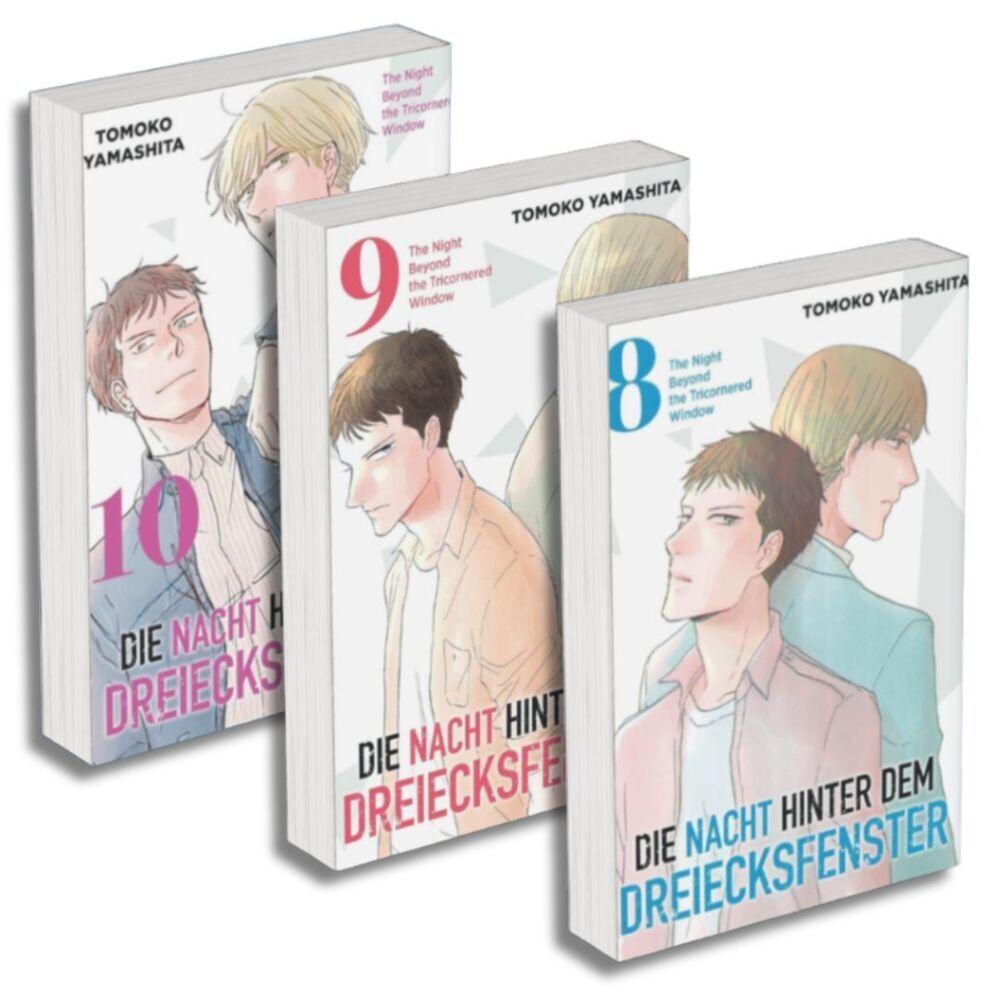 Die Nacht hinter dem Dreiecksfenster - The Night Beyond the Tricornered Window: Manga Pack 3 (Band 8-10)