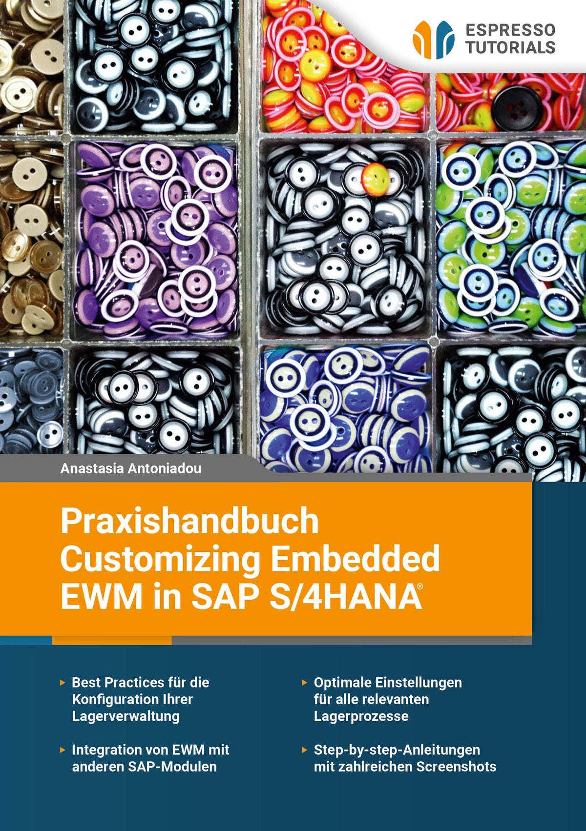 Buchcover: Praxishandbuch Customizing Embedded EWM in SAP S/4HANA