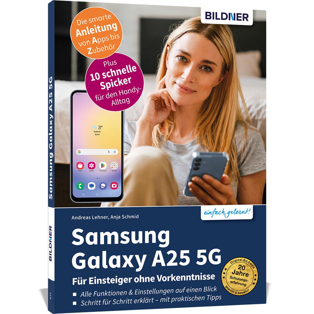 Buchcover: Samsung Galaxy A25 5G - Für Einsteiger ohne Vorkenntnisse