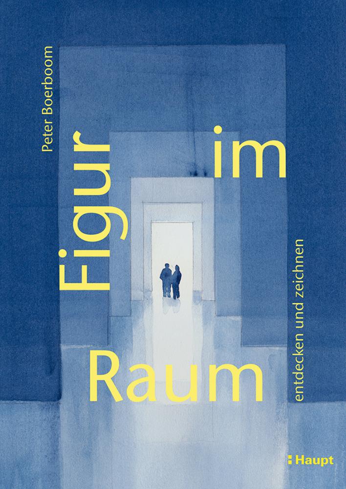 Buchcover: Figur im Raum