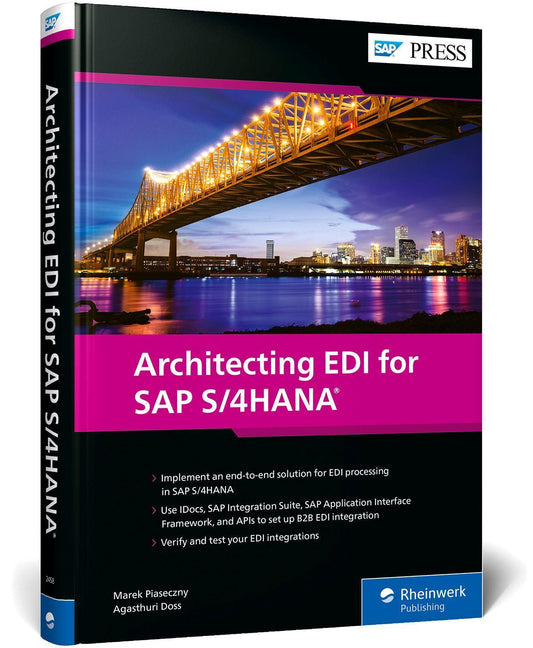 Buchcover: Architecting EDI for SAP S/4HANA