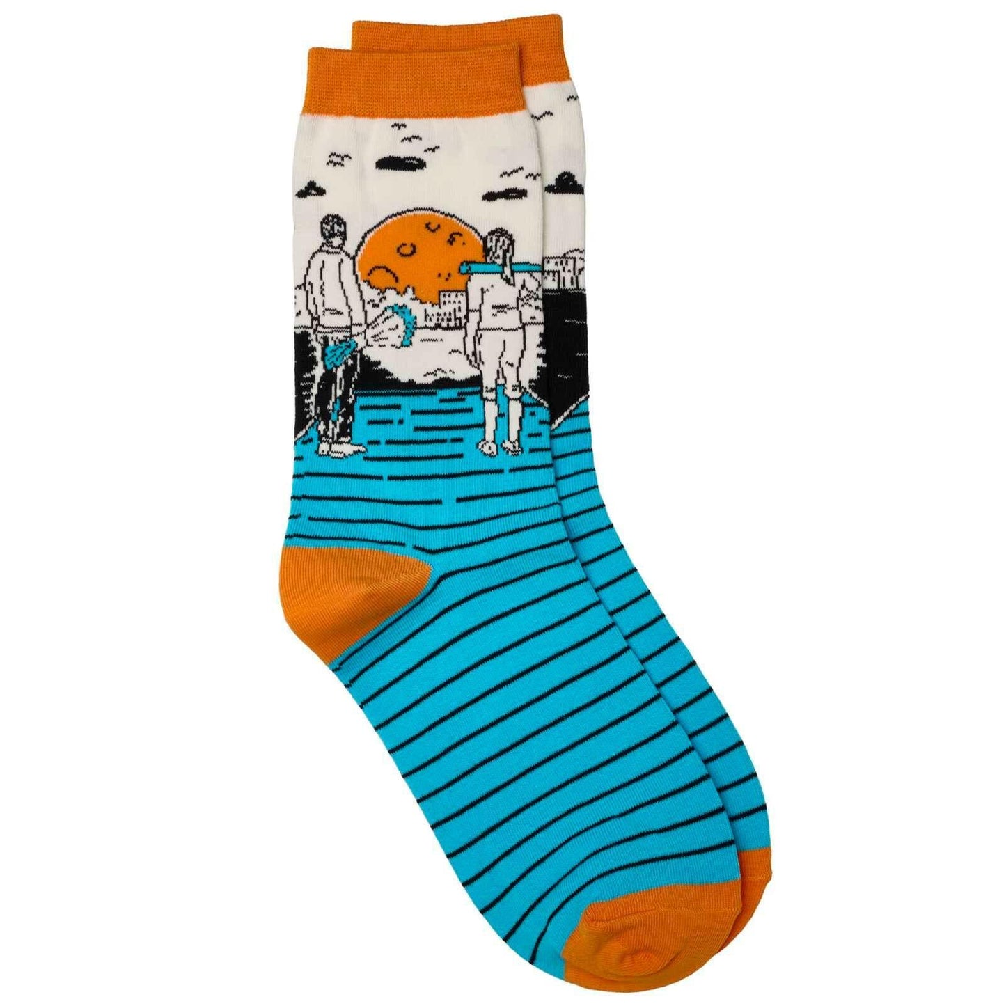 Sebastian Fitzek-Socken \"Elternabend\" Größe 36-41