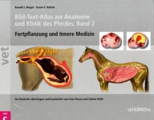 Buchcover: Bild-Text-Atlas zur Anatomie und Klinik des Pferdes.Bd.2