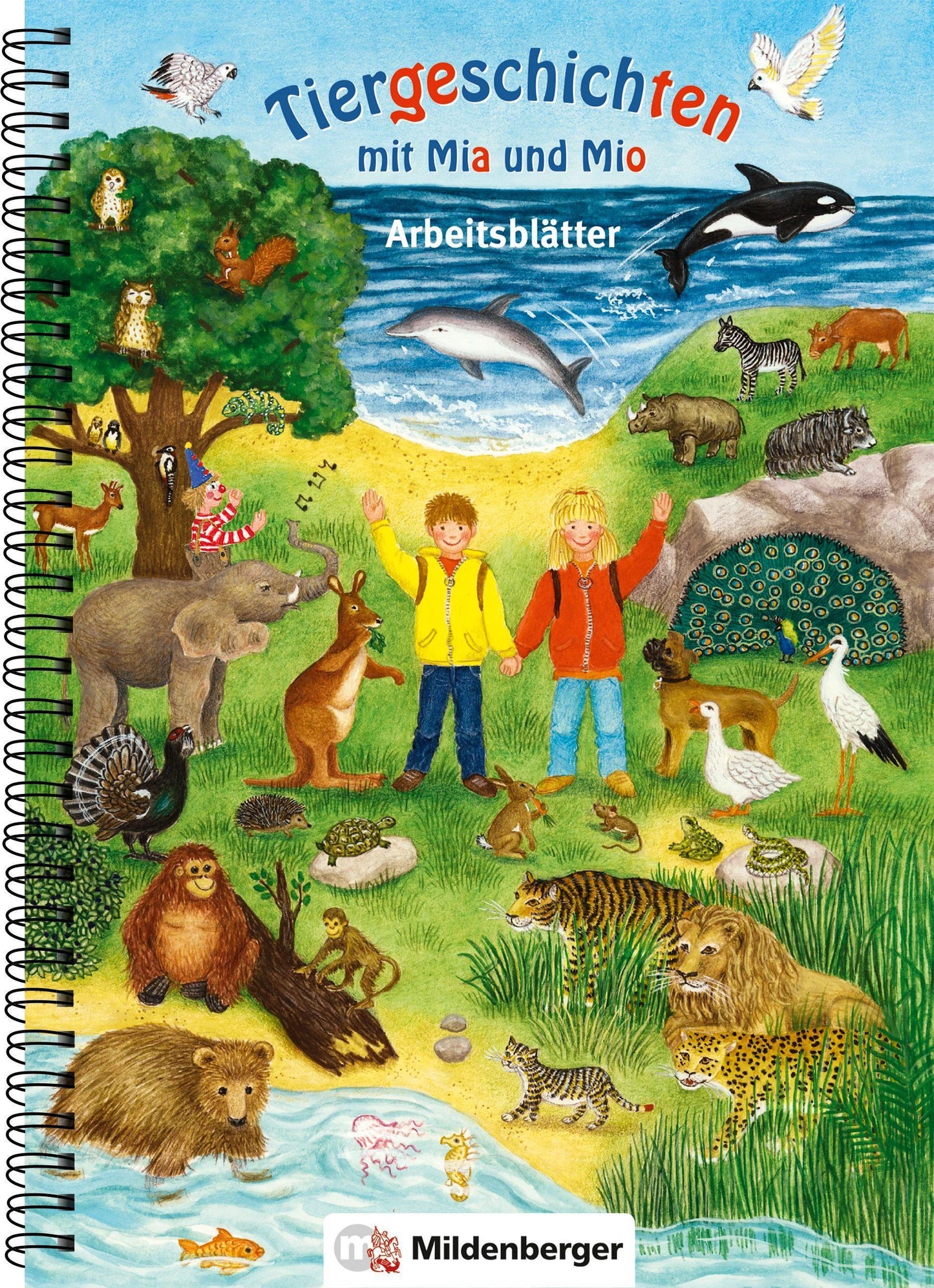 Tiergeschichten mit Mia und Mio - Arbeitsblätter
