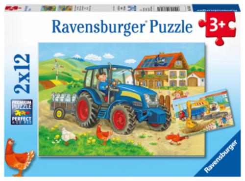 Buchcover: Baustelle und Bauernhof