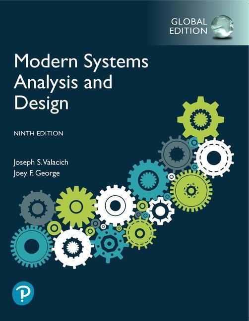 Buchcover: Modern Systems Analysis and Design, Global Edition