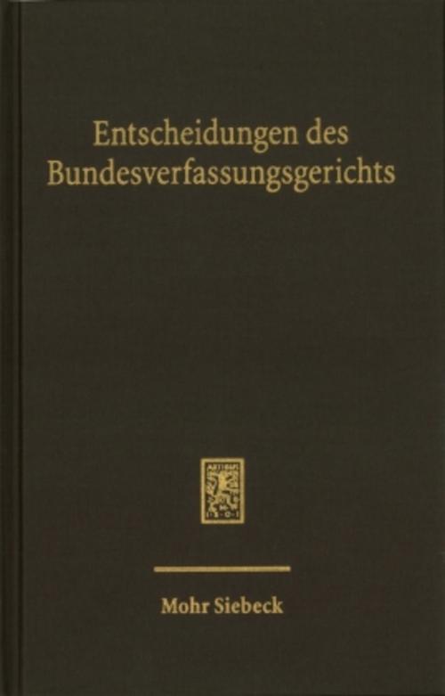 Entscheidungen des Bundesverfassungsgerichts (BVerfGE)