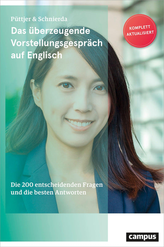 Buchcover: Das überzeugende Vorstellungsgespräch auf Englisch