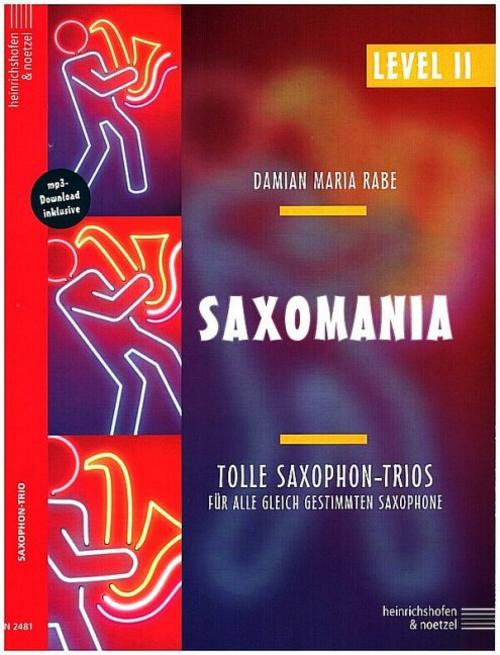 Saxomania - Level II, Partitur und Stimmen