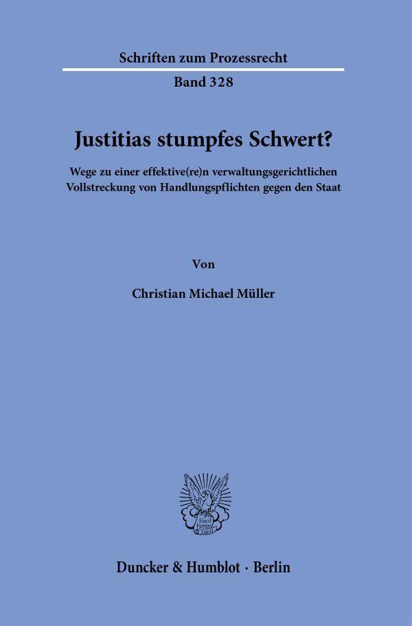 Justitias stumpfes Schwert?