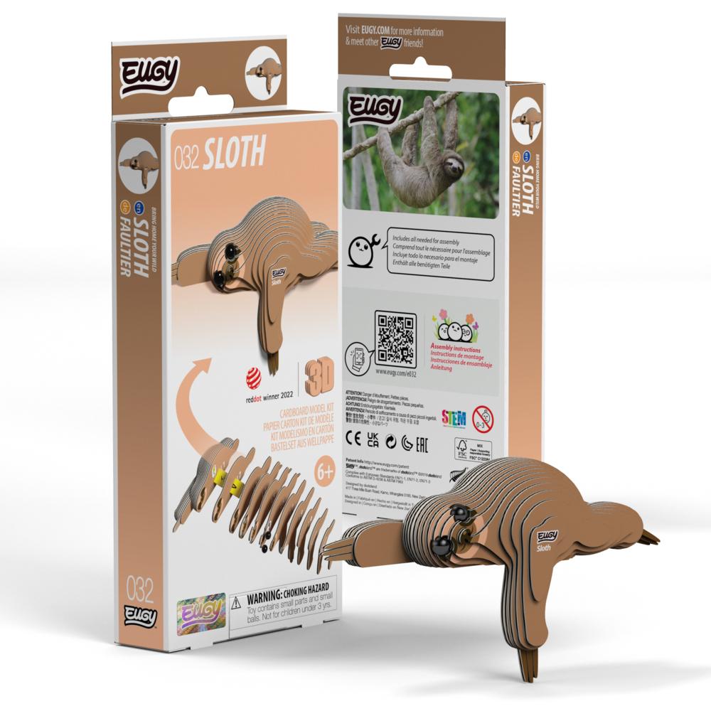 EUGY 3D-Bastelset Faultier