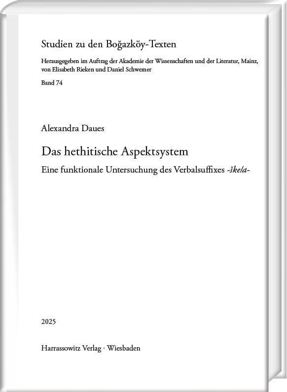 Buchcover: Das hethitische Aspektsystem