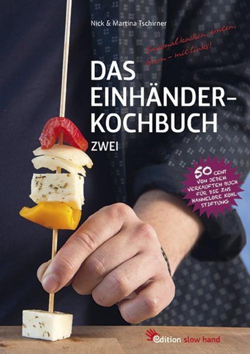 Buchcover: Das Einhänderkochbuch Zwei