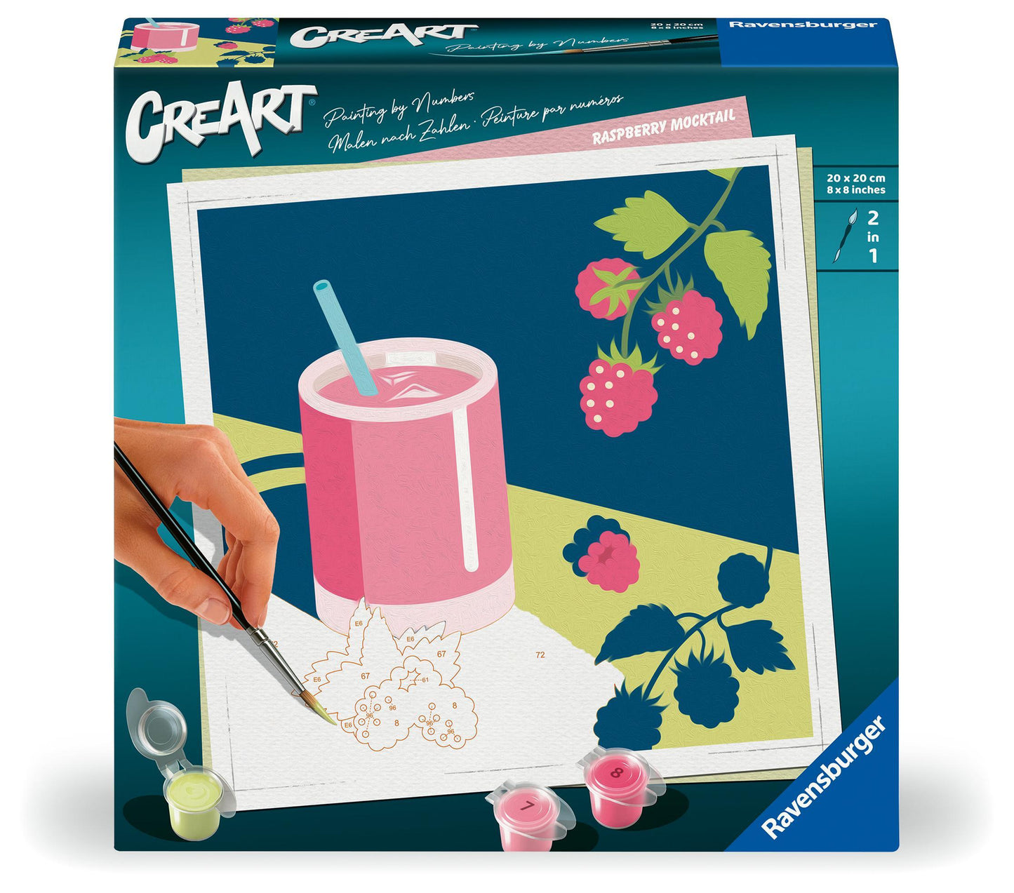 CreArt Adults Trend - Mocktail Himbeere