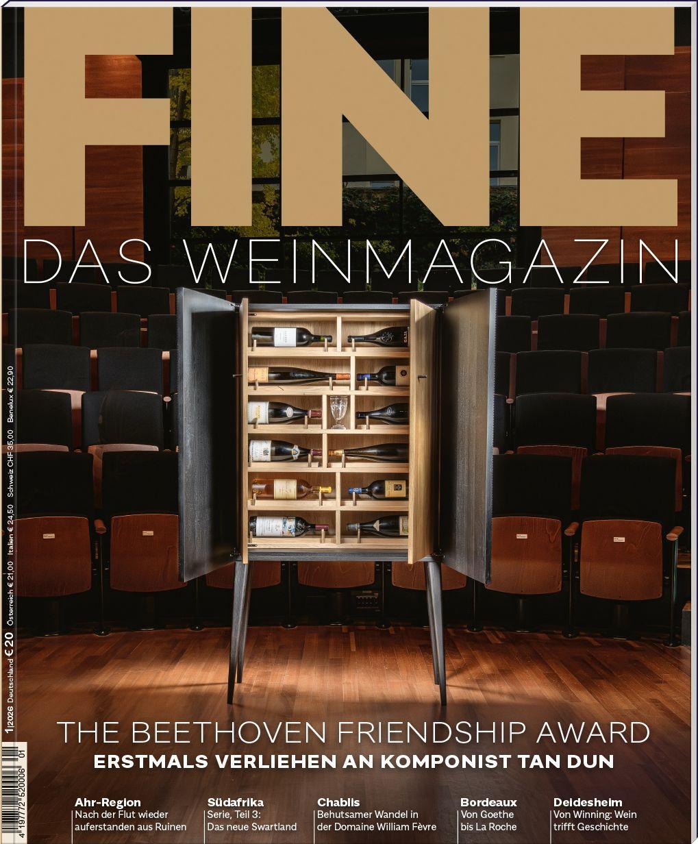 Buchcover: FINE Das Weinmagazin 01/2026