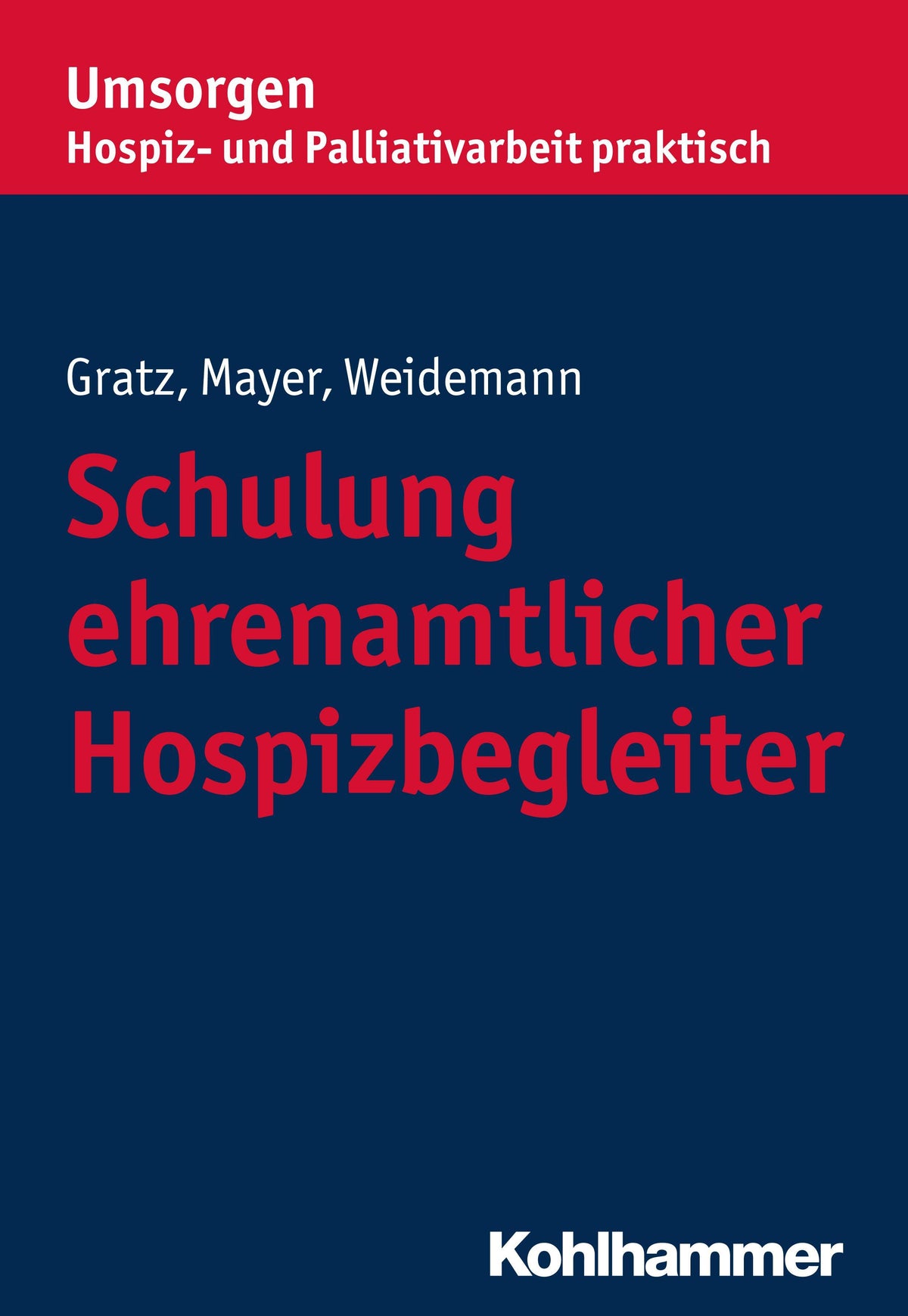 Buchcover: Schulung ehrenamtlicher Hospizbegleiter