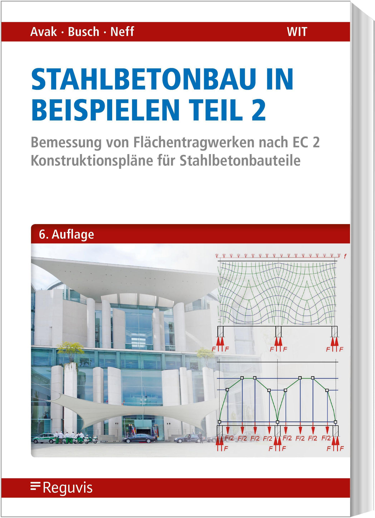 Buchcover: Stahlbetonbau in Beispielen - Teil 2