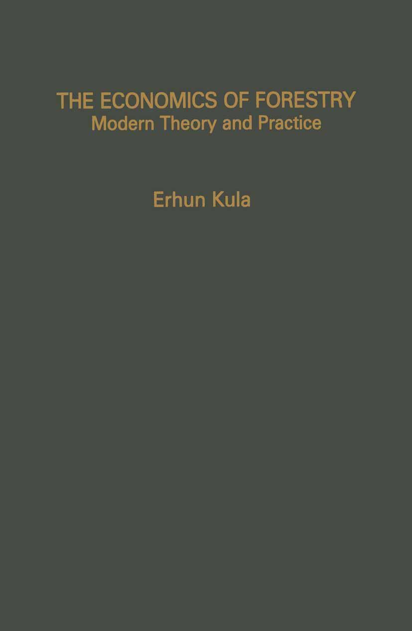 Buchcover: The Economics of Forestry