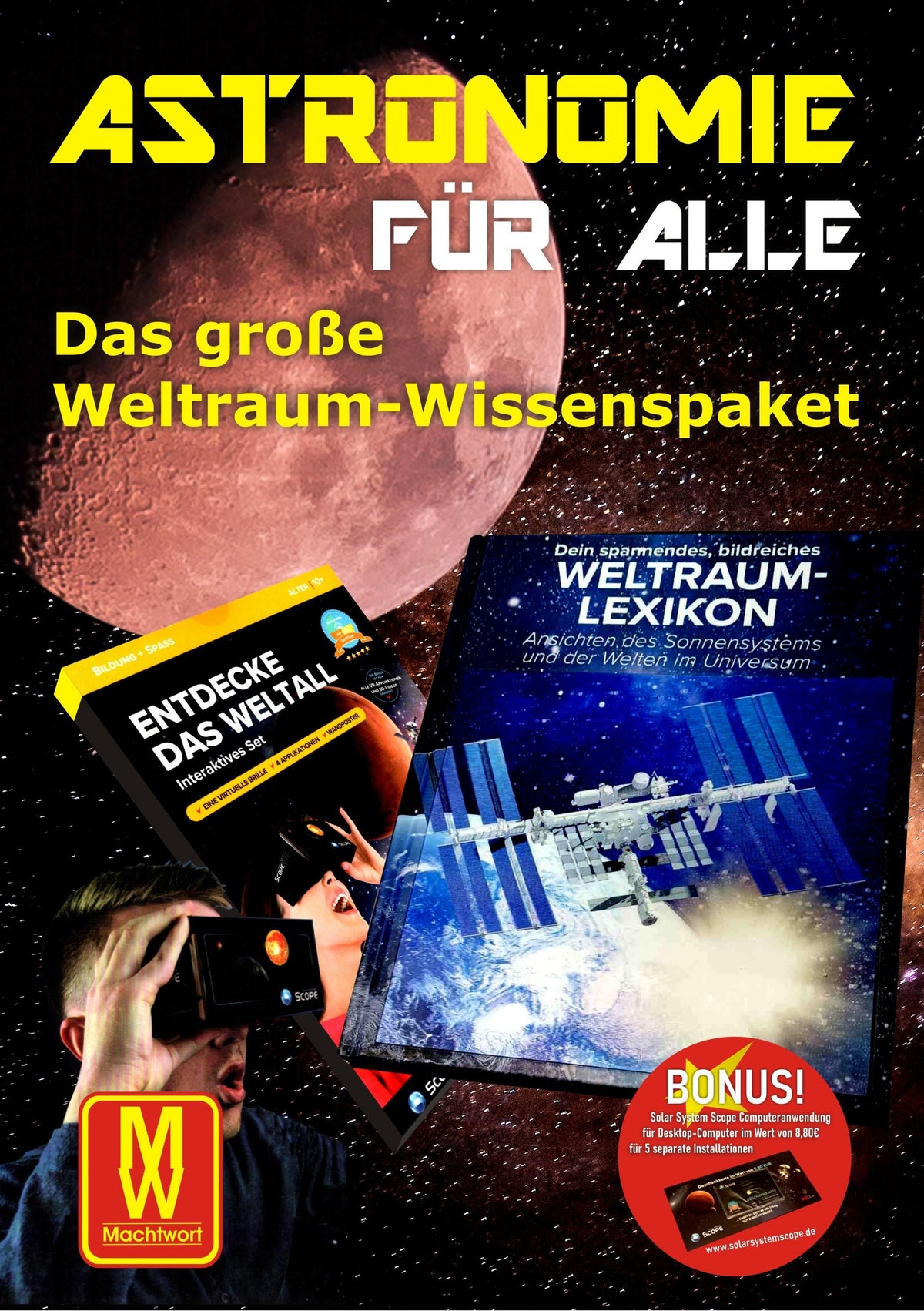 Buchcover: Astronomie für alle