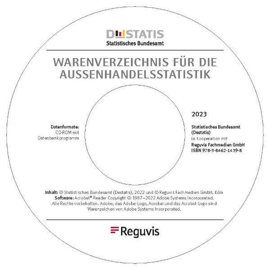 Warenverzeichnis für die Außenhandelsstatistik - Ausgabe 2023,CD-ROM