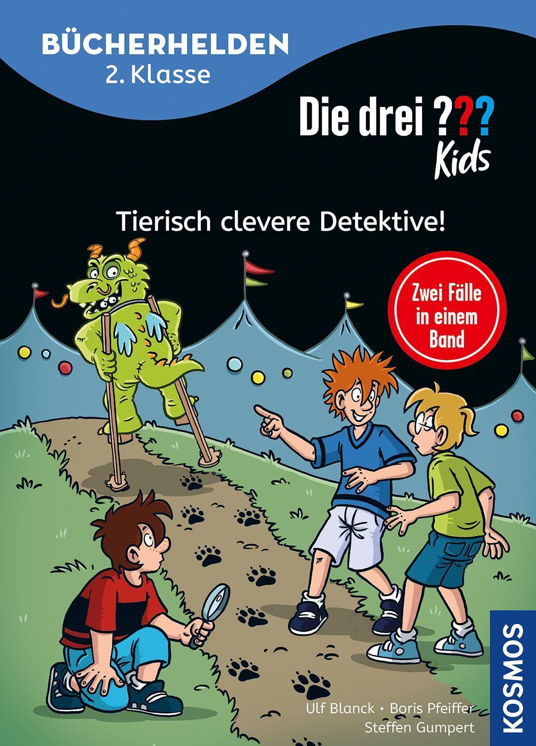 Blanck, Ulf/Die drei ??? Kids, Bücherhelden 2. Klasse, Tierisch clevere Detektive